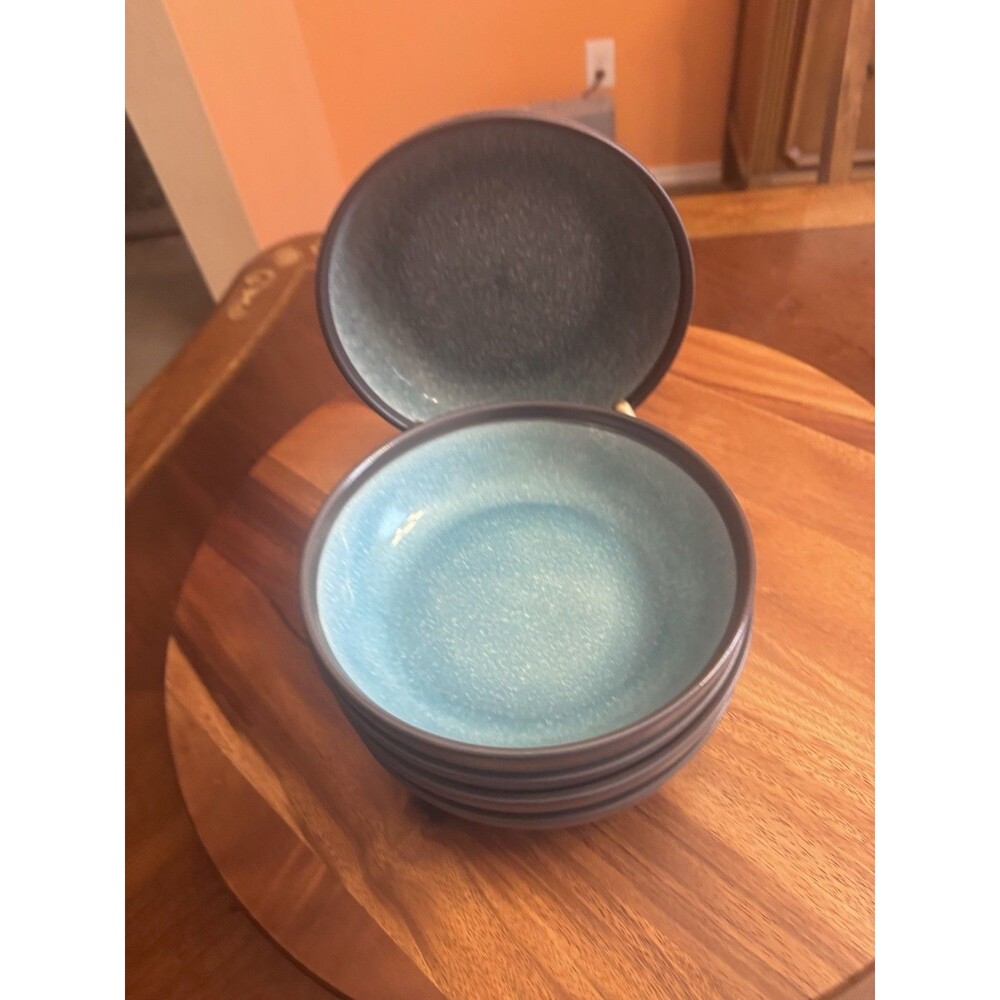 7" Individual Pasta Bowl Maddox Blue by Mikasa A Set of 6 - Picture 10 of 12